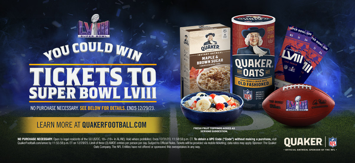 Win Tickets to Super Bowl LVIII