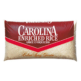 CAROLINA RICE GOLD PARBOILED RICE GOLD PARBOILED OR EXTRA LONG GRAIN WHITE 20 LB. PKG.