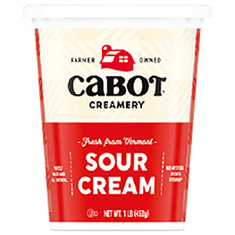 CABOT SOUR CREAM CLASSIC OR LIGHT 16 OZ. CONTS.