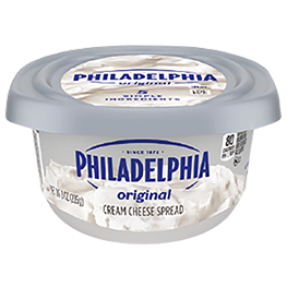 PHILADELPHIA CREAM CHEESE SPREAD SELECTED VARIETIES 7.5-8 OZ. CONT.