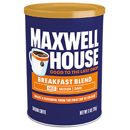 MAXWELL HOUSE COFFEE SELECTED VARIETIES (EXCLUDES DECAF) 9.9-11.5 OZ. CONT.